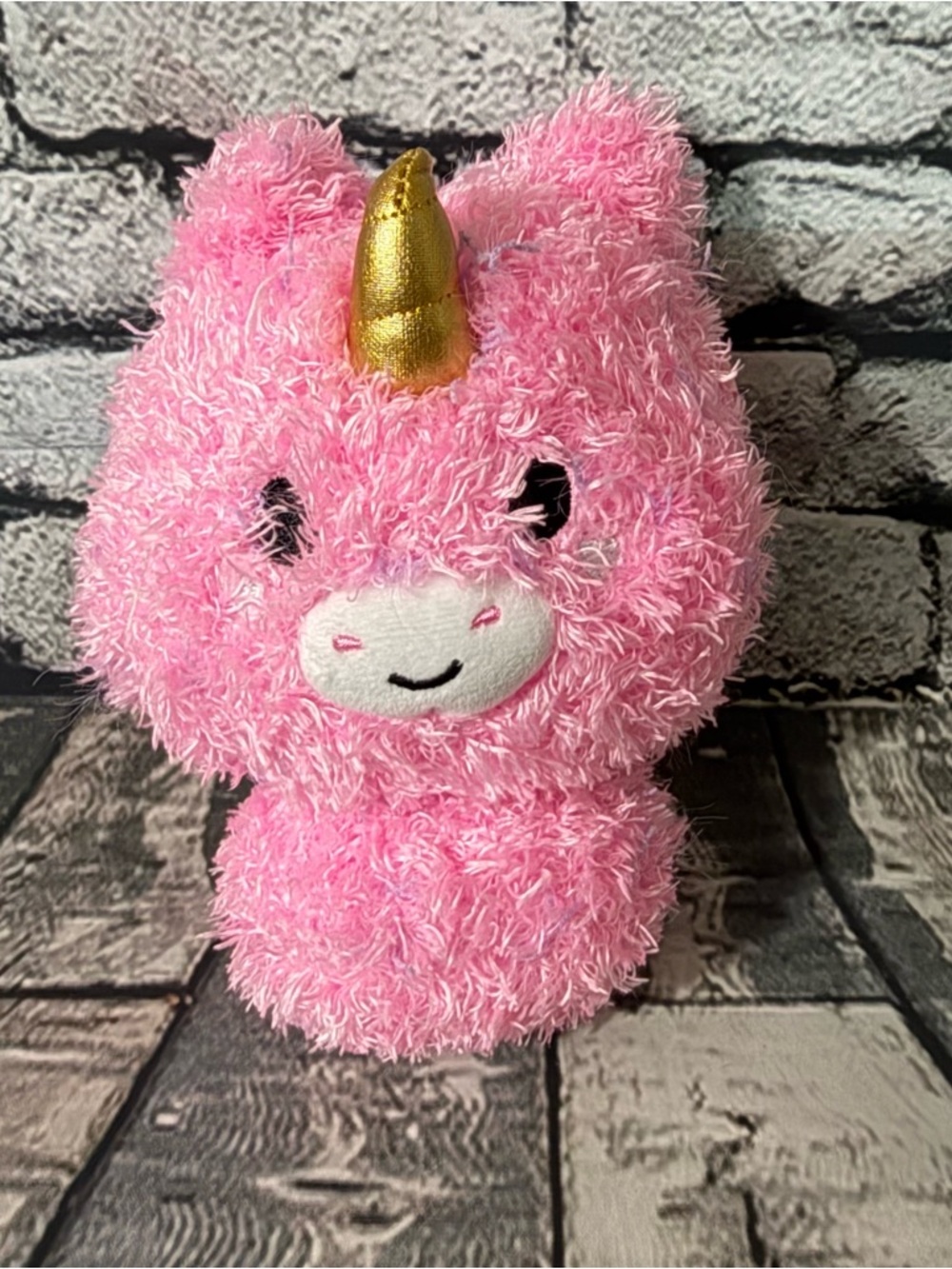 Fluffie Stuffiez Pink And Purple Unicorn 7” Plush Toy (PL-12)